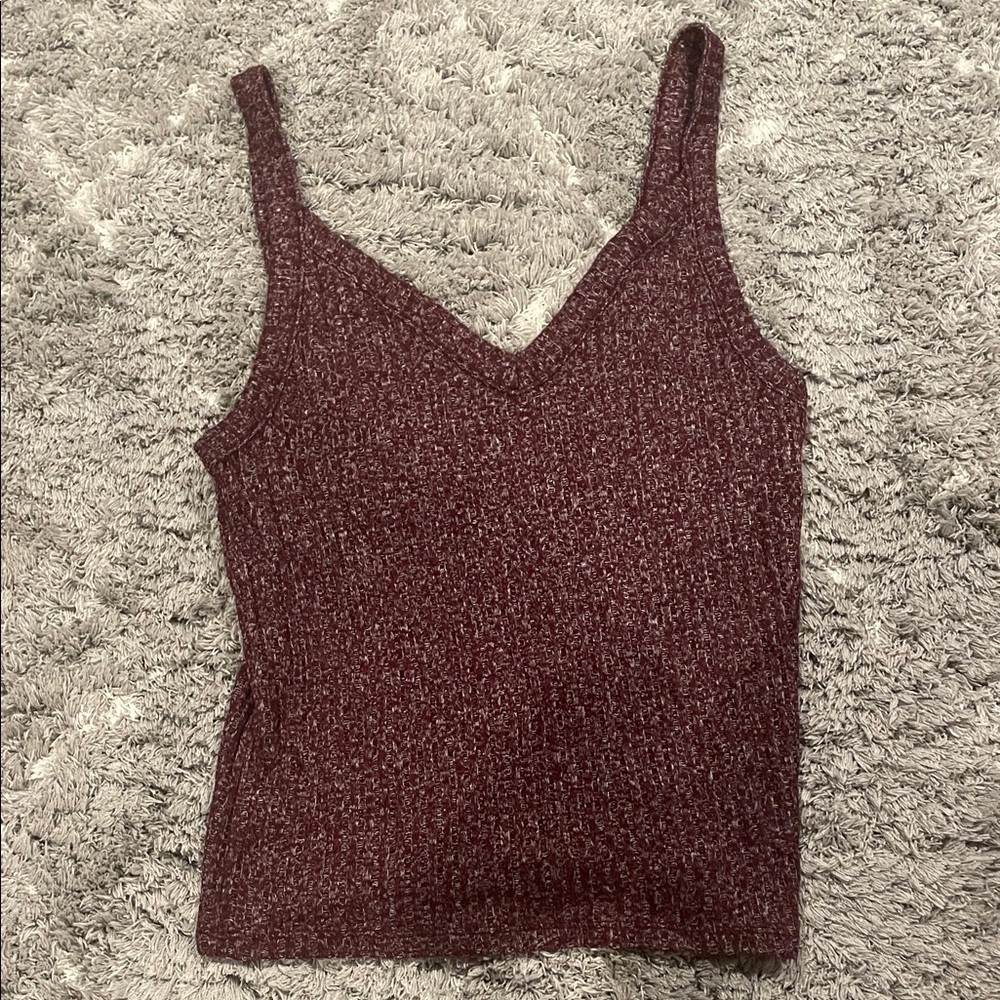 American Eagle Outfitters Maroon Camisole